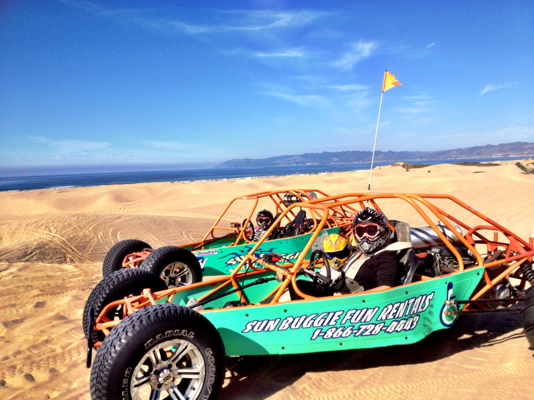 Driving Dune Buggies At Pismo Beach - Natalie Bourn