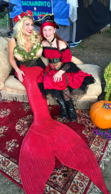 Trick or treating at fairytale town sacramento