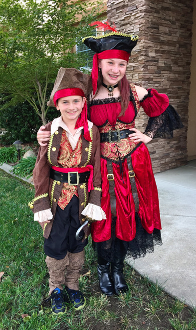 Sibling Pirate Costumes