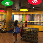 Shopping M and M World Vegas