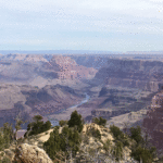 Grand Canyon View From Watchtower