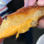 Gooey Deep Fried Grilled Cheese