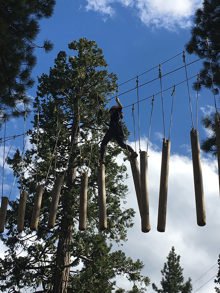 Natalie Bourn Ropes Course